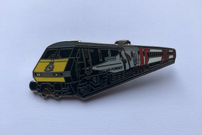 Class 91 Locomotive in Virgin Trains Battle of Britain Livery
